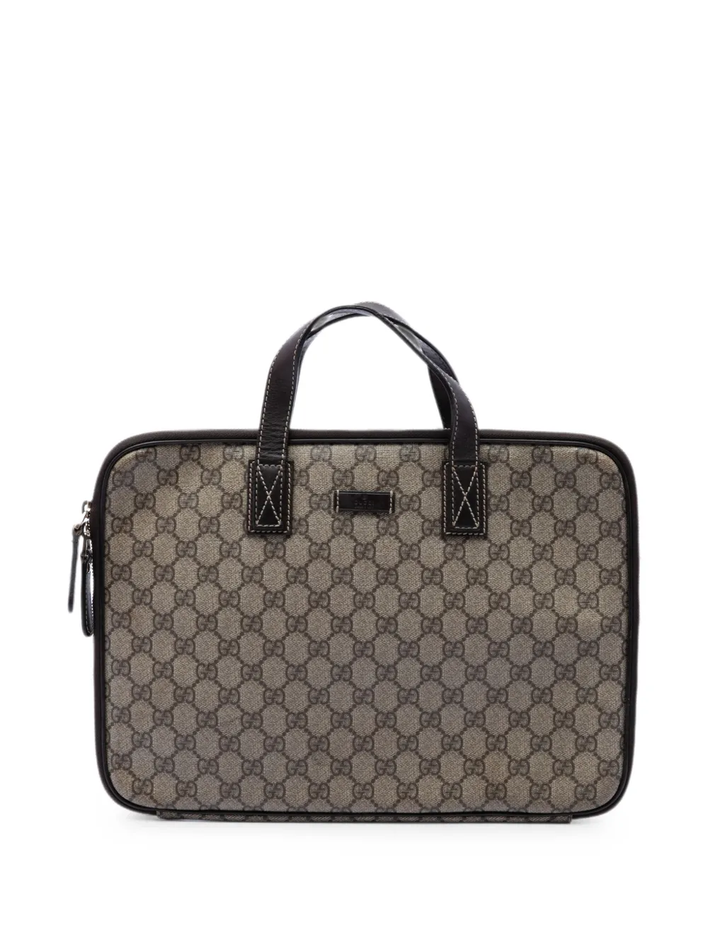 Gucci Pre-Owned 2000-2015 GG Supreme Laptop Bag business bag - Toni neutri