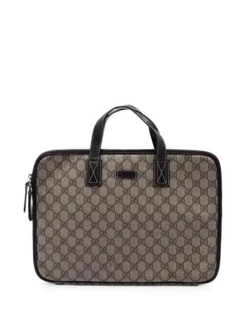 Gucci Pre-Owned 2000-2015 GG Supreme Laptop Bag business bag