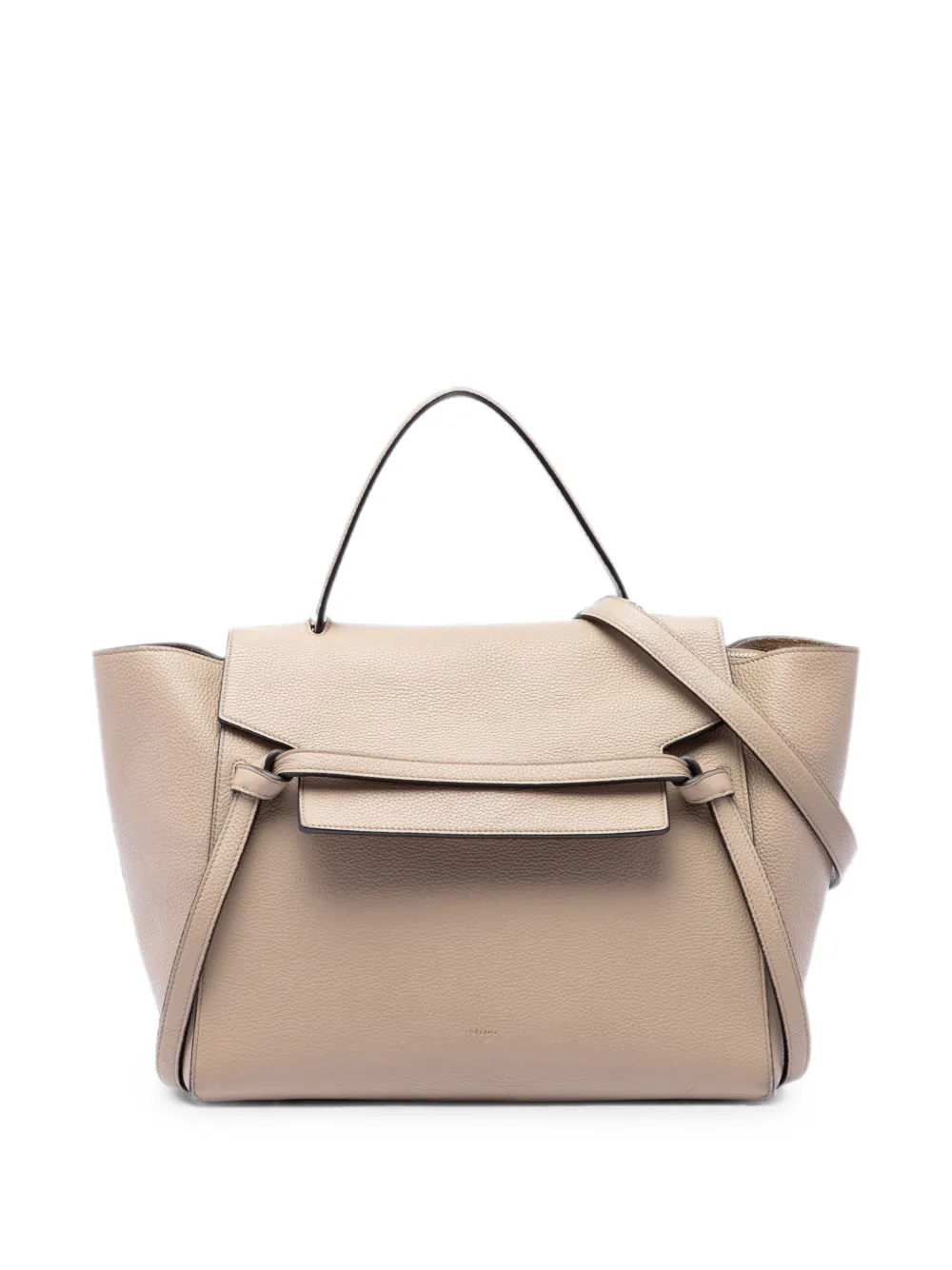Celine Pre-Owned 2015 Mini Leather Belt satchel - Toni neutri