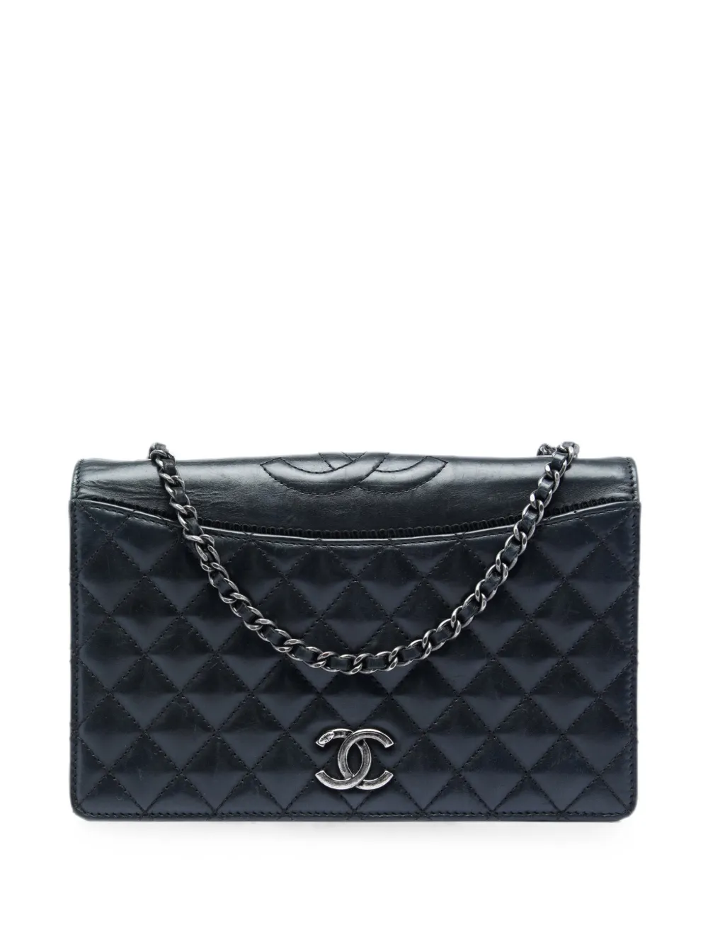 CHANEL Pre-Owned 2015-2016 Small Quilted Calfskin Ballerine Flap crossbody bag - Schwarz