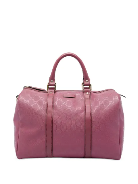 Gucci Pre-Owned 2016-2026 Medium GG Imprime Joy boston bag