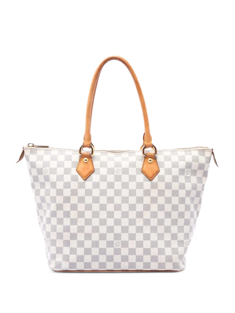 Louis Vuitton Pre-Owned 2007 Damier Azur Saleya MM tote bag - Bianco