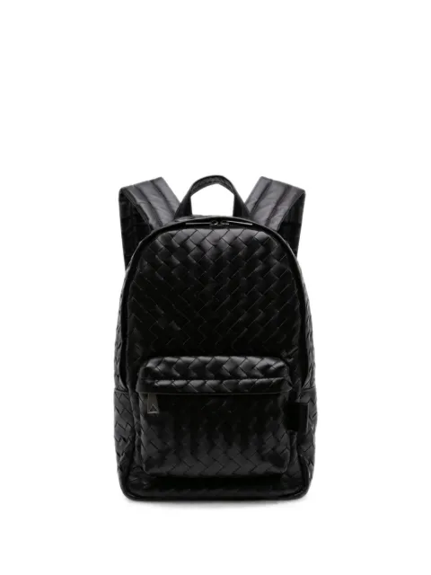 Bottega Veneta Pre-Owned 2012-2026 Small Leather Intrecciato backpack