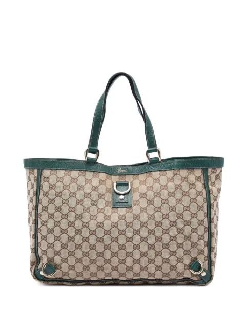 Gucci Pre-Owned 2000-2015 GG Canvas Abbey D Ring tote bag