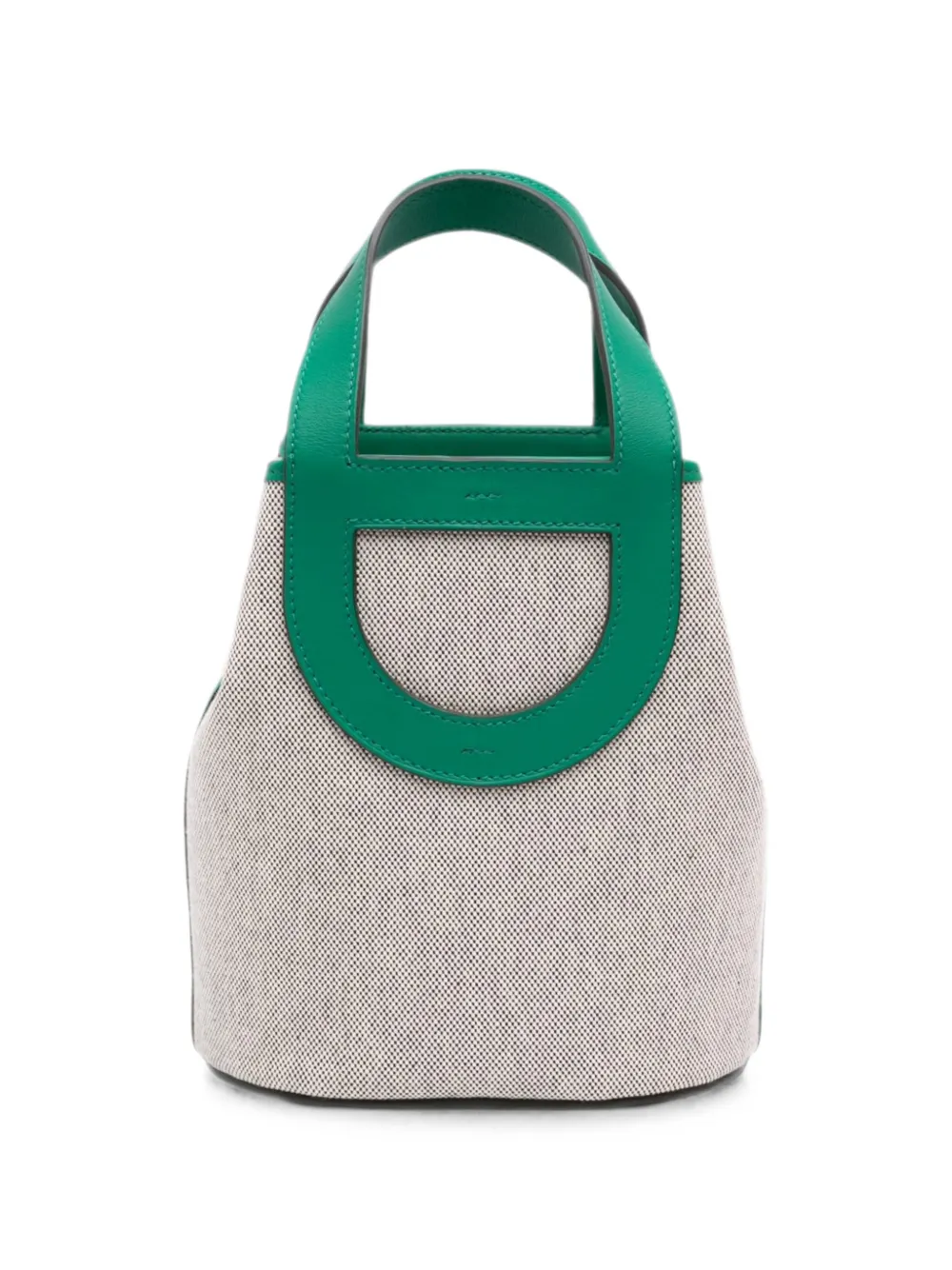 Hermès Pre-Owned 2024 Toile and Swift In the Loop 18 handbag - Grau