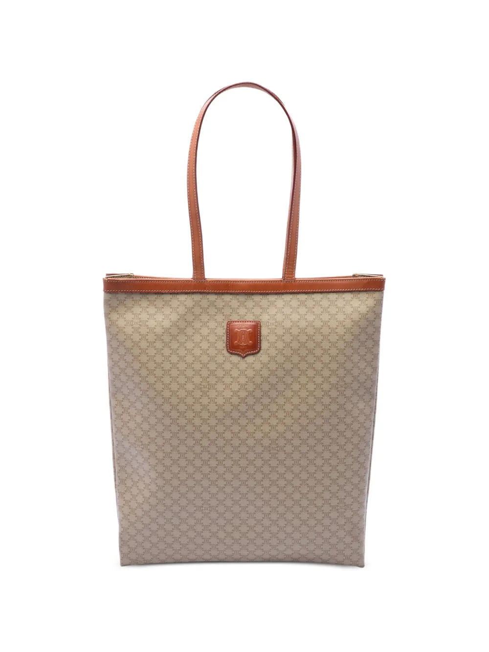 Celine Pre-Owned 20th Century Macadam Coated Canvas tote bag - Toni neutri