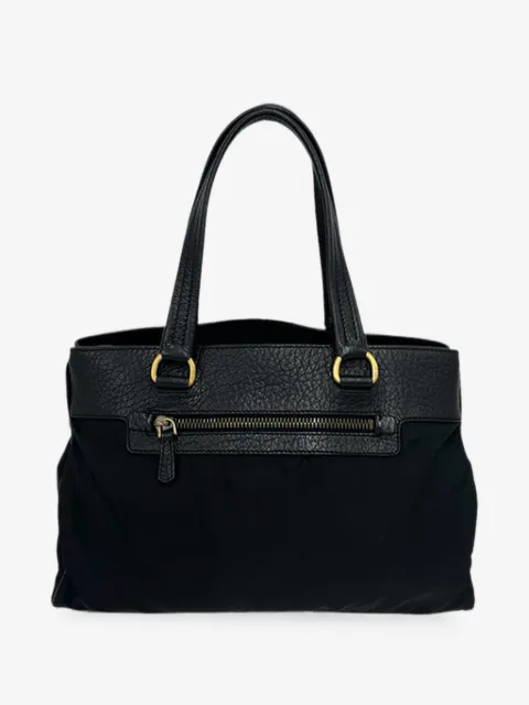 Prada Pre-Owned 2000-2015 Tessuto and Vitello Daino tote bag