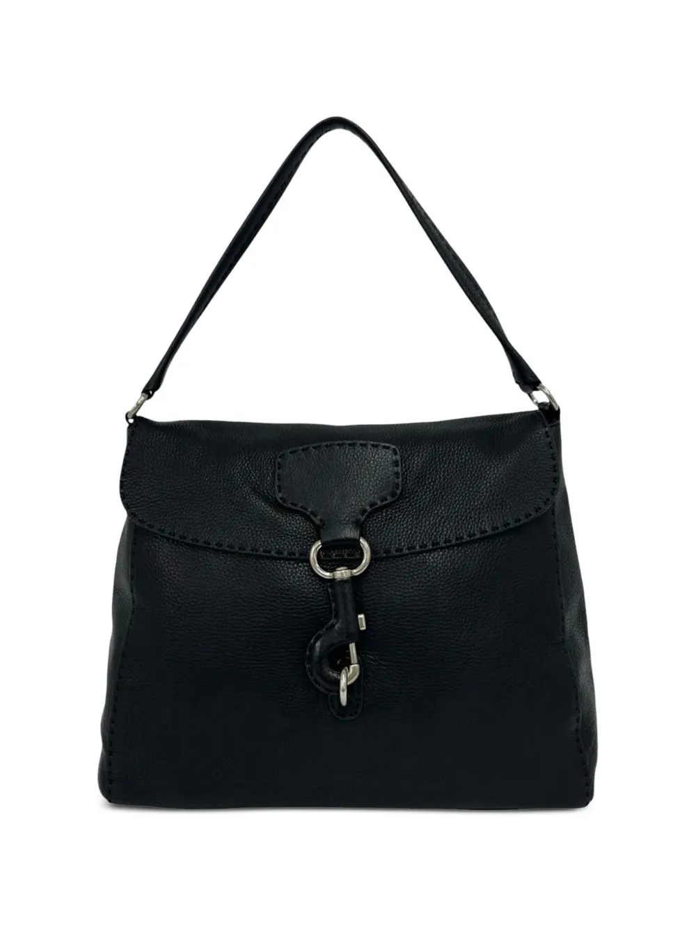 Prada Pre-Owned 2013-2026 Vitello Daino shoulder bag - Nero
