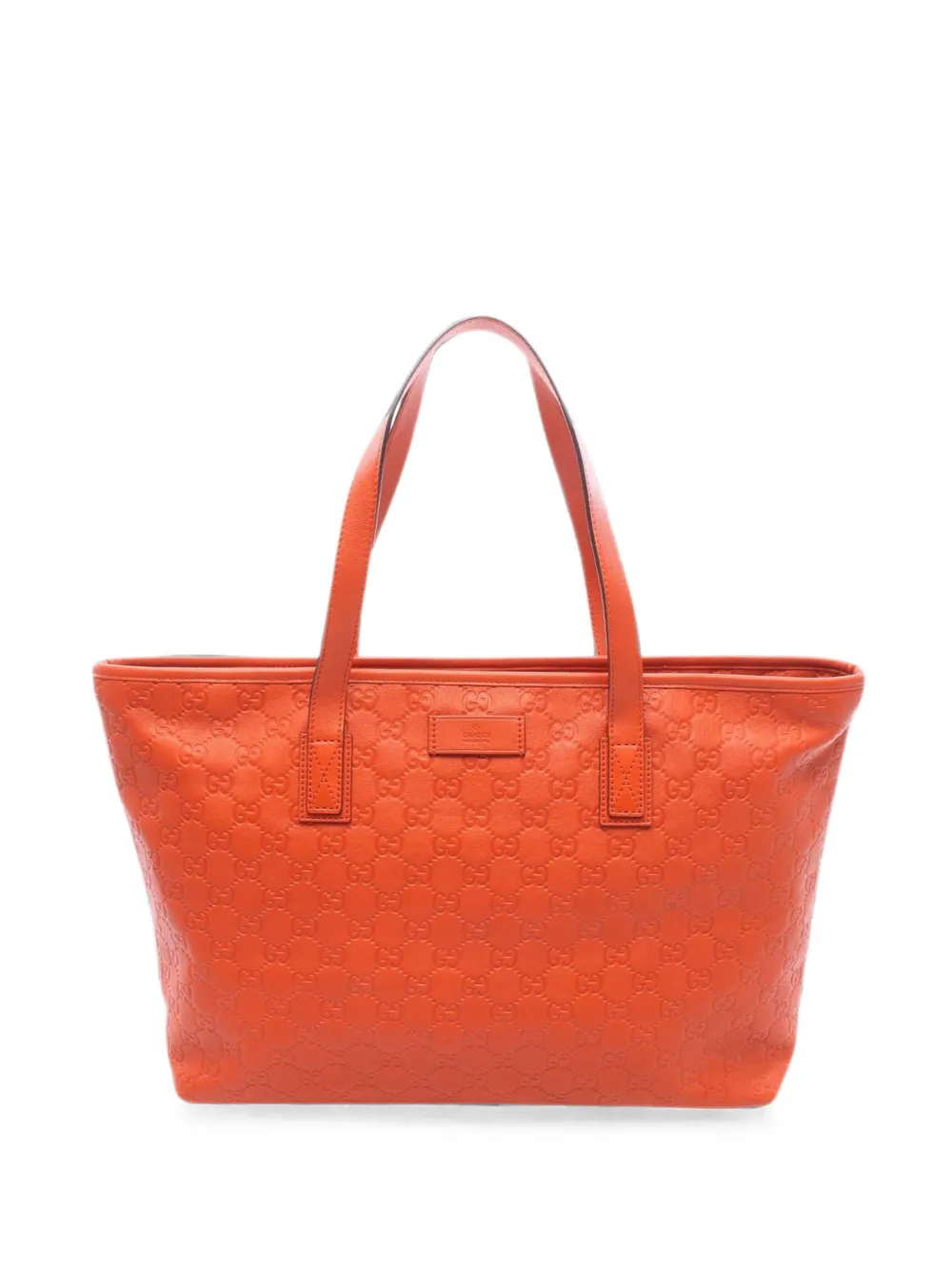 Gucci Pre-Owned 2000-2015 Medium Guccissima tote bag - Orange