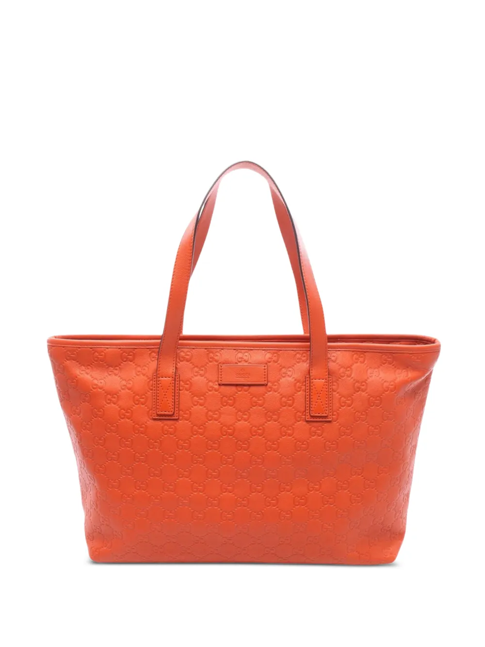 Gucci Pre-Owned 2000-2015 Medium Guccissima tote bag - Arancione