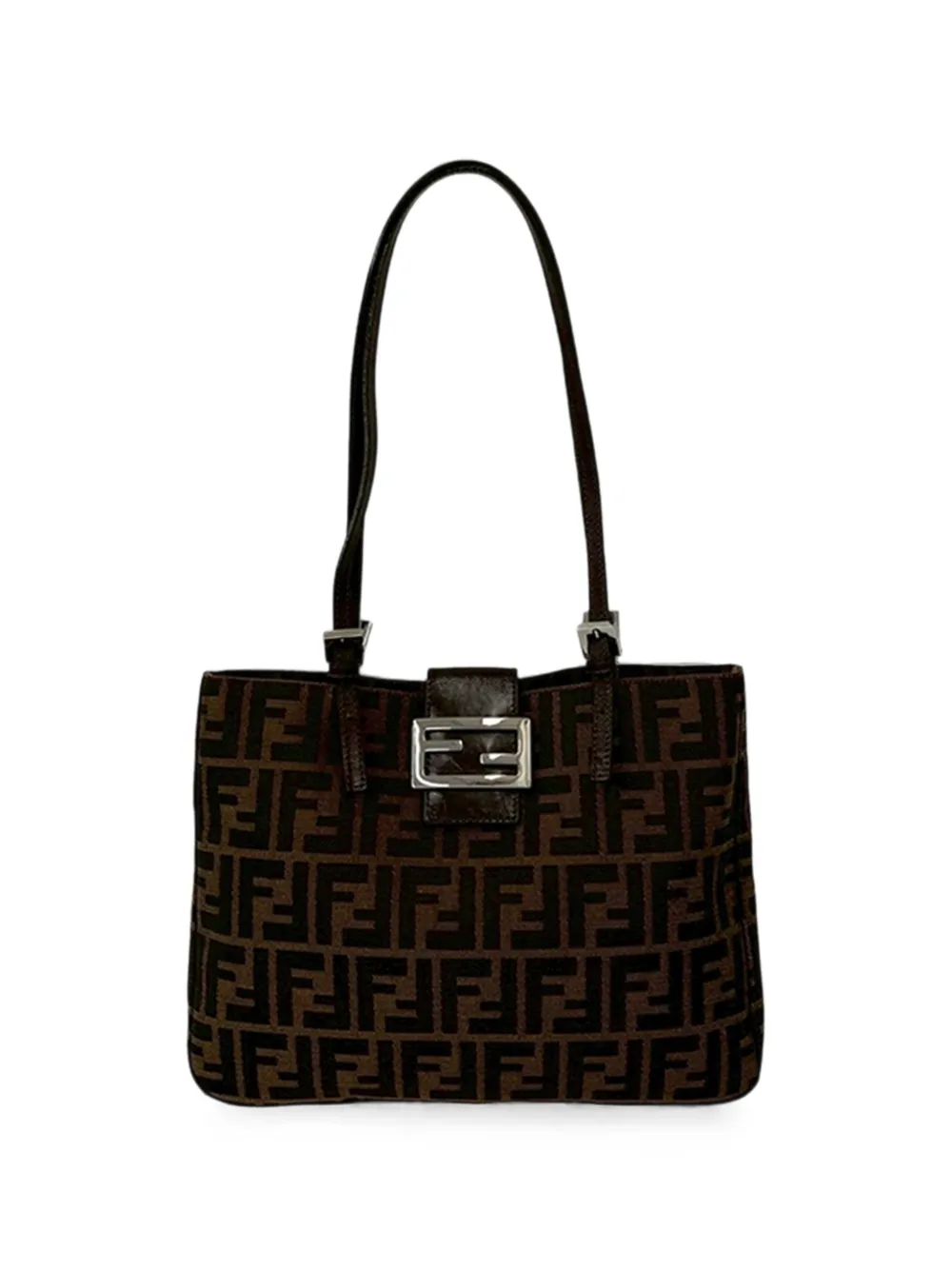 Fendi Pre-Owned 2000-2015 Zucca Canvas tote bag - Braun
