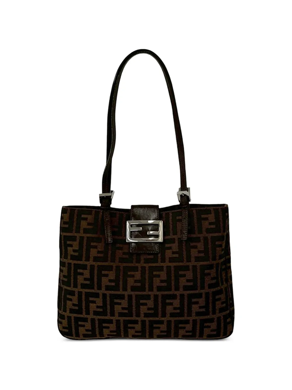 Fendi Pre-Owned 2000-2015 Zucca Canvas tote bag - Marrone