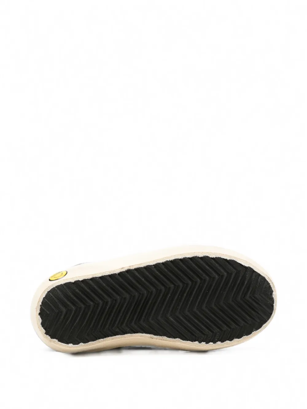Golden Goose Kids Old School touch-strap sneakers Wit