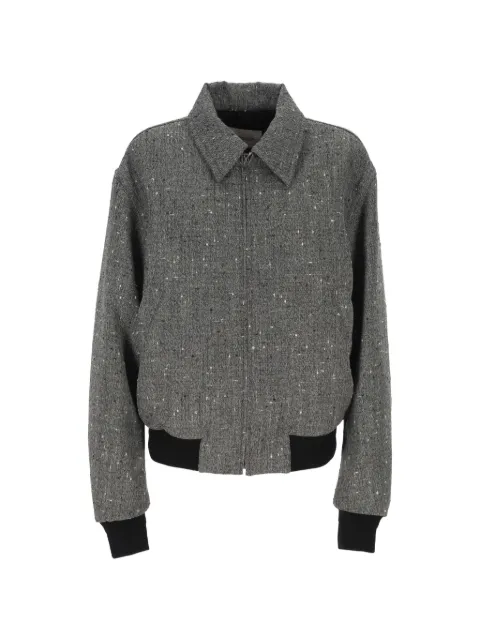 ARMARIUM flecked-wool bomber jacket