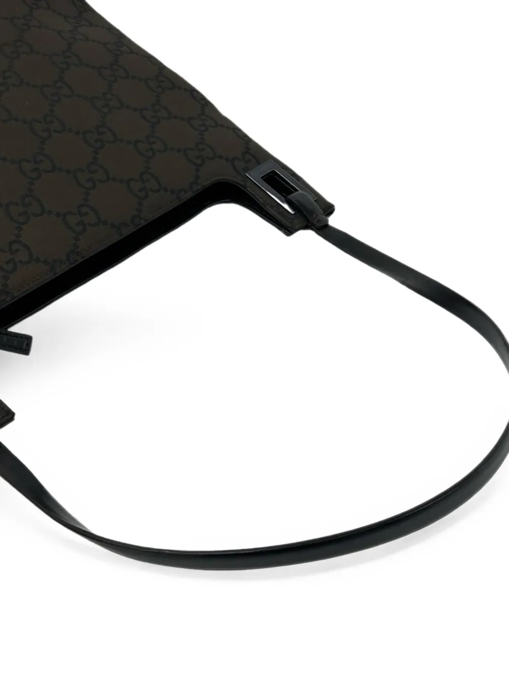 Gucci Pre-Owned 20th Century Schultertasche aus Nylon mit GG - Braun