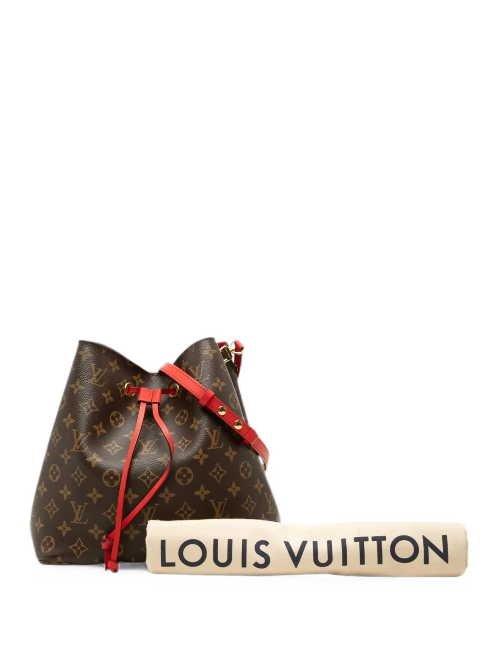 Louis Vuitton Pre-Owned 2018 Monogram Neonoe MM bucket bag - Marrone