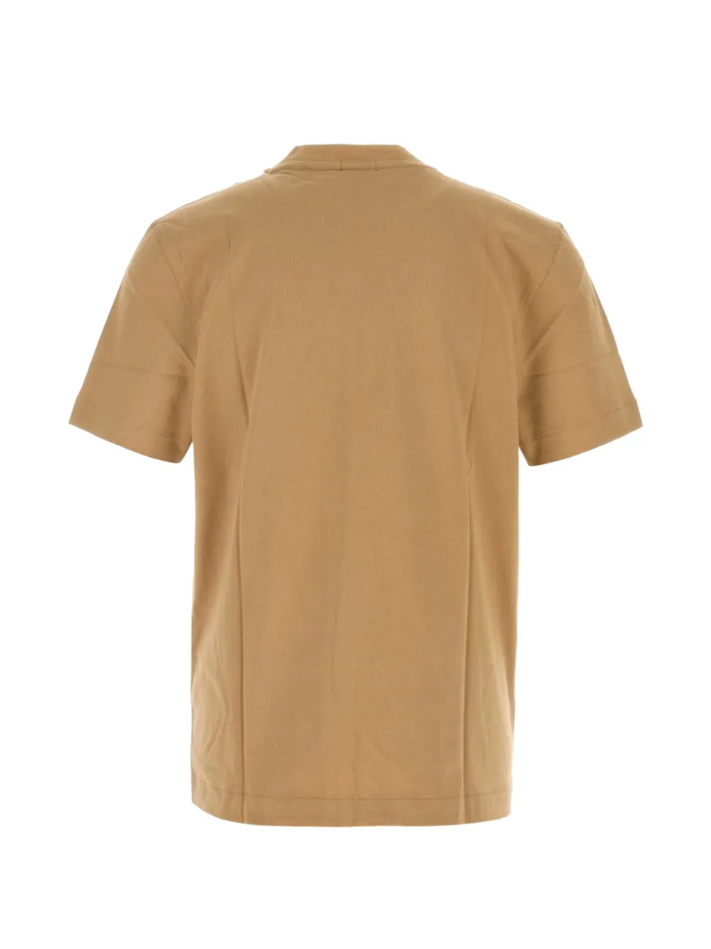 BOSS T-shirt met logodetail Beige