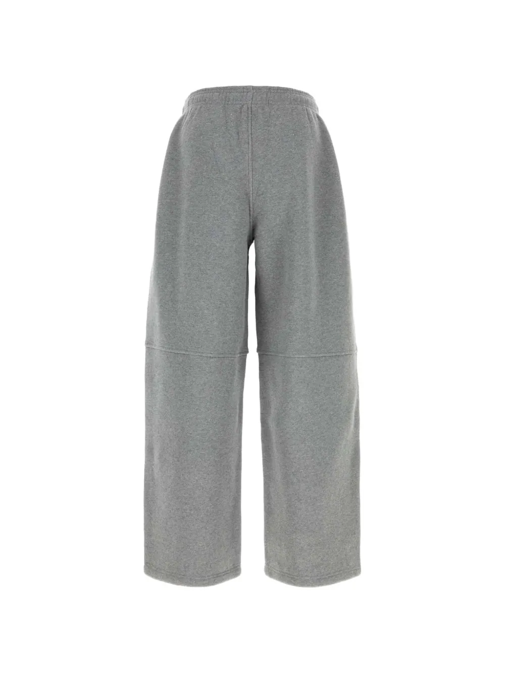 Alexander Wang allover crystal hotfix mid-rise sweat trousers Grijs