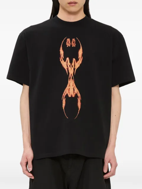 44 LABEL GROUP graphic-print crew-neck T-shirt