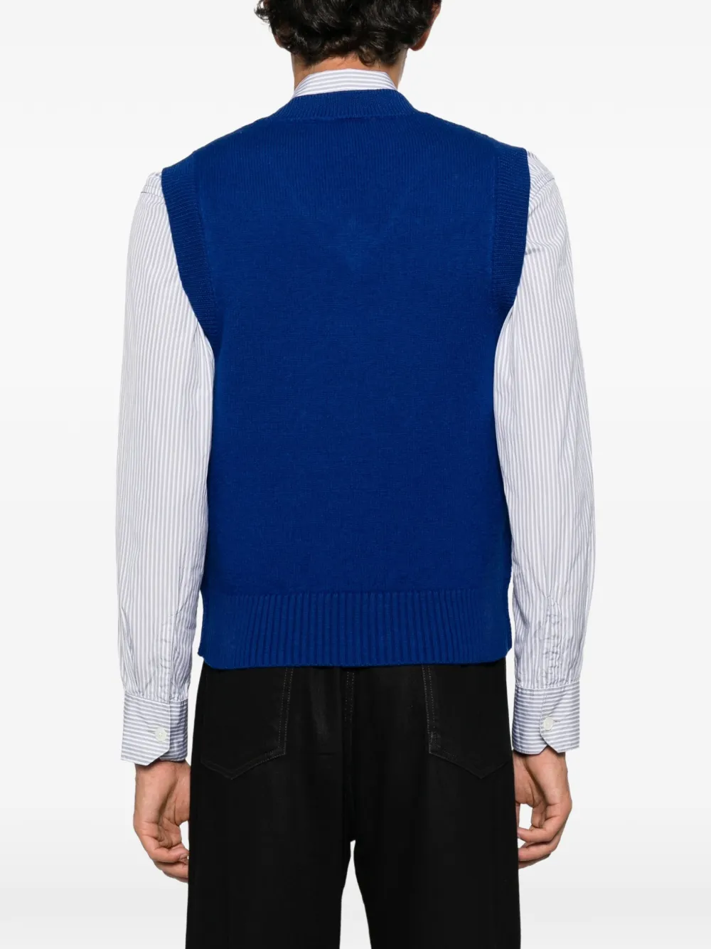 AMI Paris Ami de Coeur top Blauw