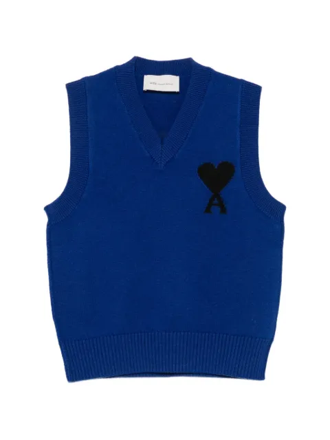 AMI Paris gilet Ami de Cœur