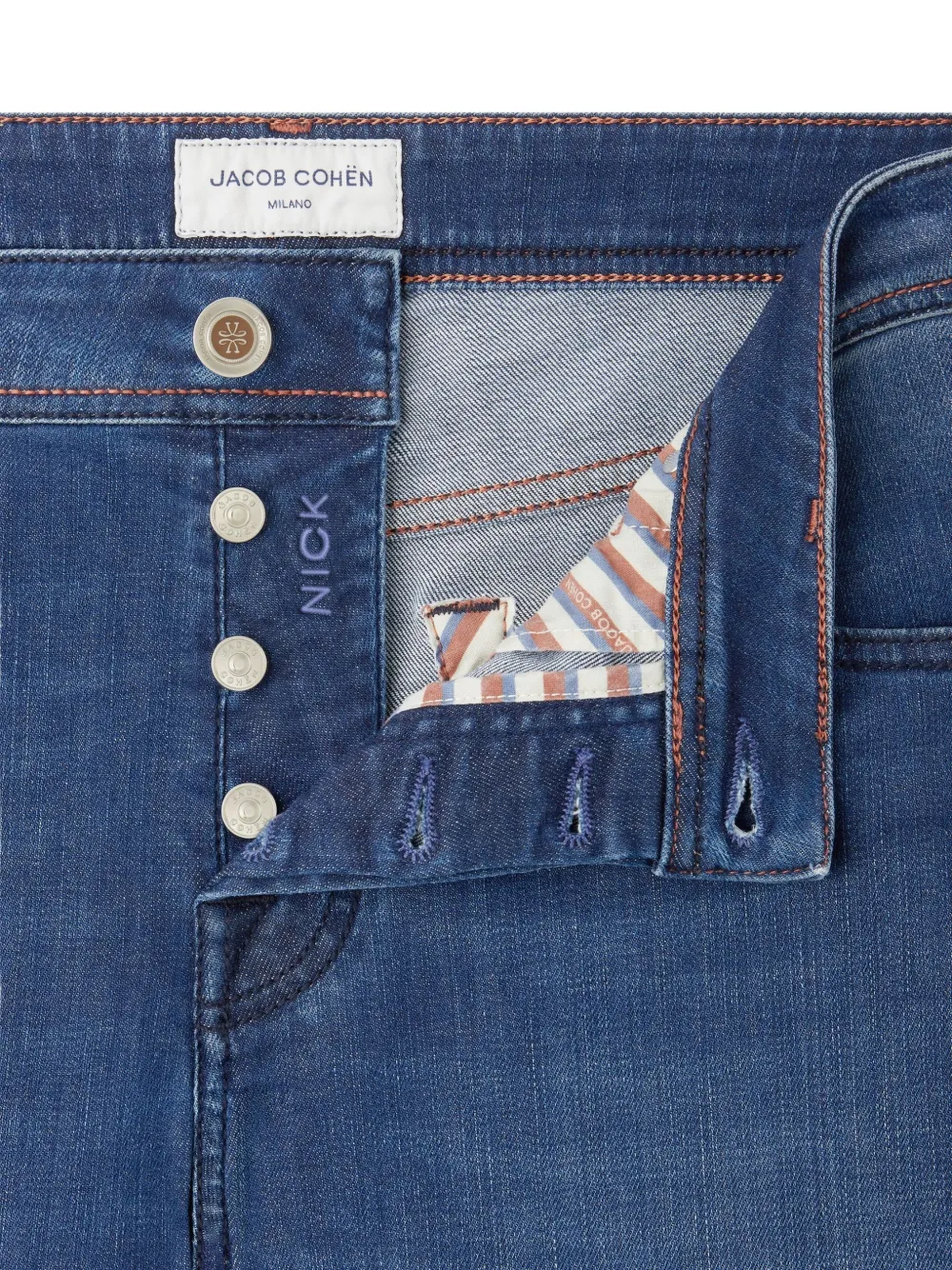 Jacob Cohën Nick slim-fit jeans Blauw