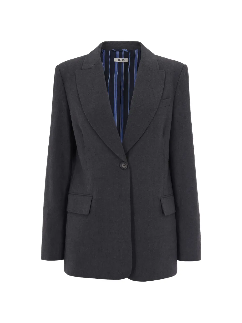 LIU JO flannel blazer - Grigio