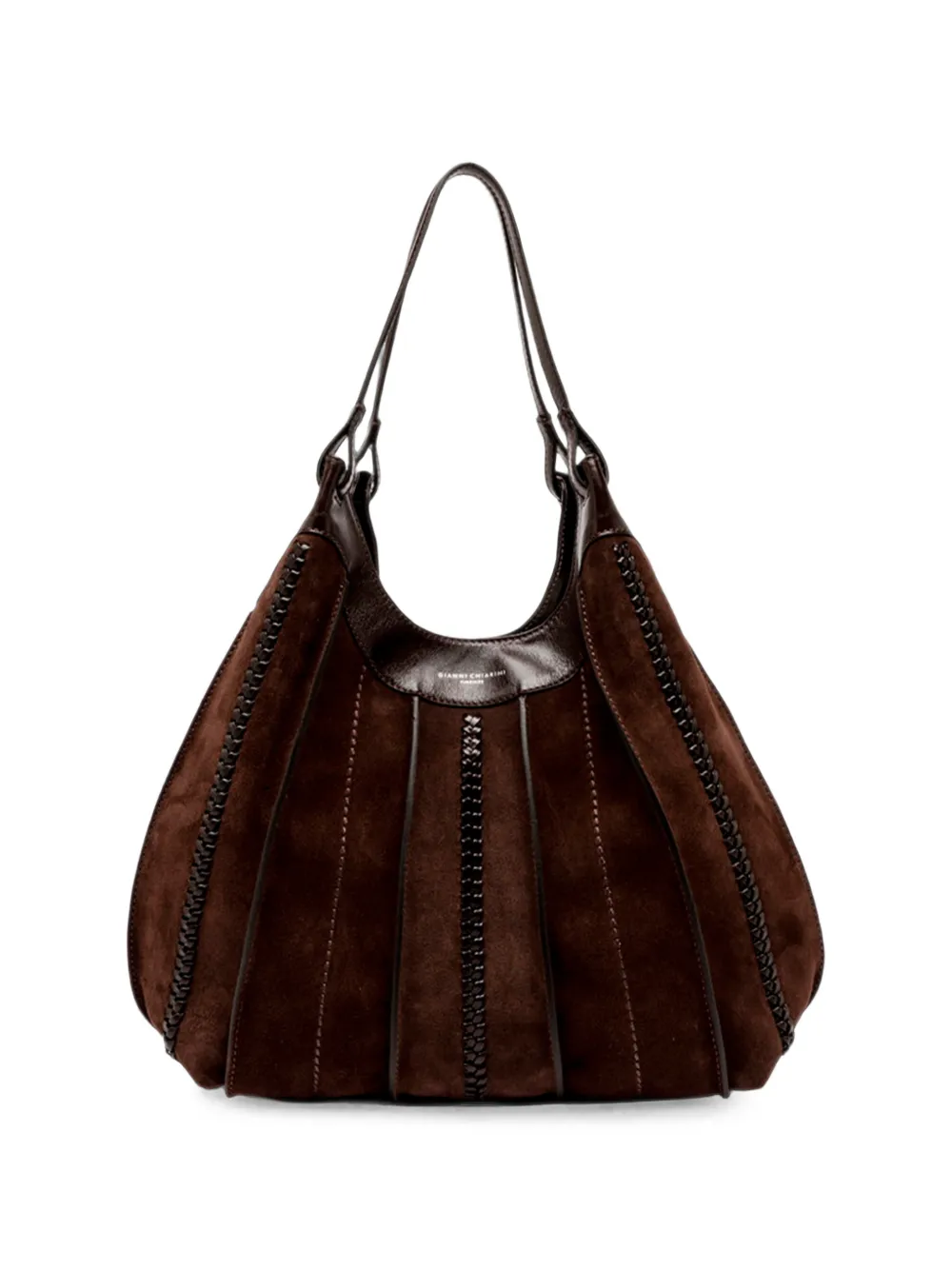 GIANNI CHIARINI Grote Dua shopper Bruin