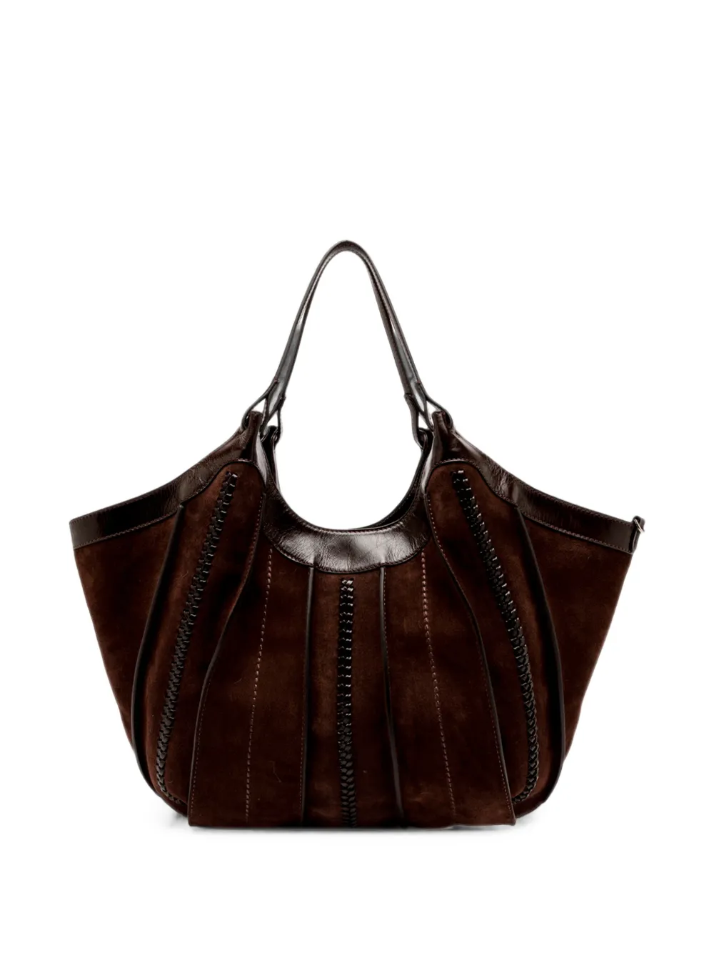 GIANNI CHIARINI Grote Dua shopper Bruin