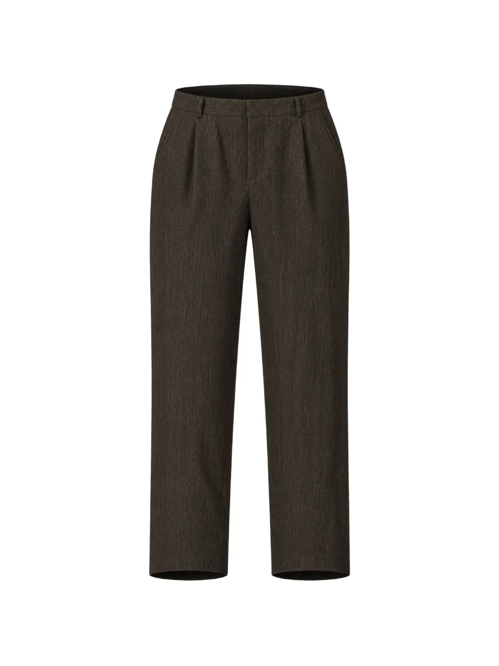 LE SULLY STUDIO pleated tailored trousers - Braun