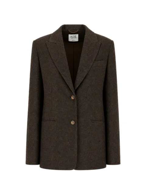 LE SULLY STUDIO peak-lapel single-breasted jacket