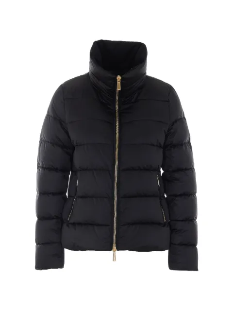 Moorer Argentea quilted high-neck jacket