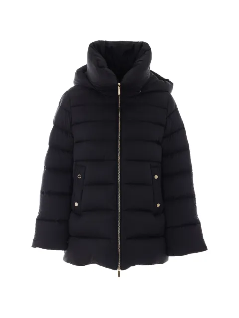 Moorer Natalia quilted hooded jacket
