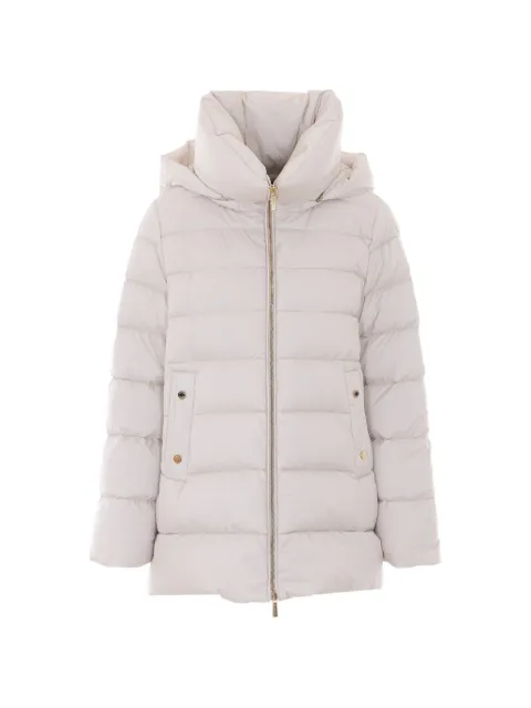 Moorer Natalia quilted hooded jacket