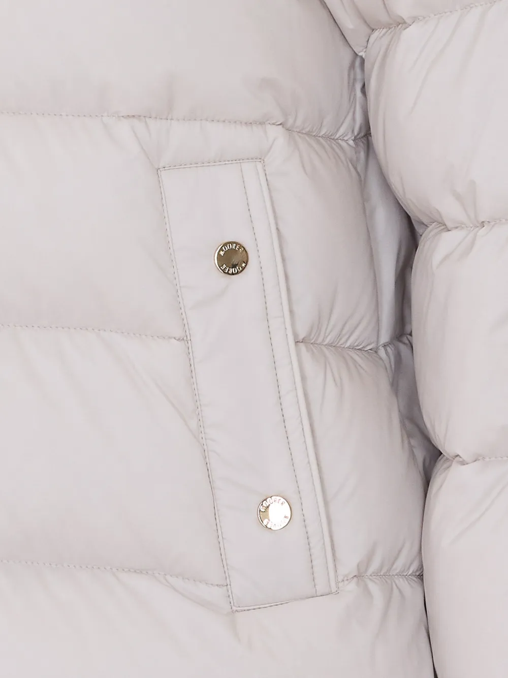 Moorer Natalia gewatteerd jack met capuchon Beige