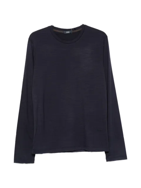 Herno logo-plaque long-sleeves T-shirt