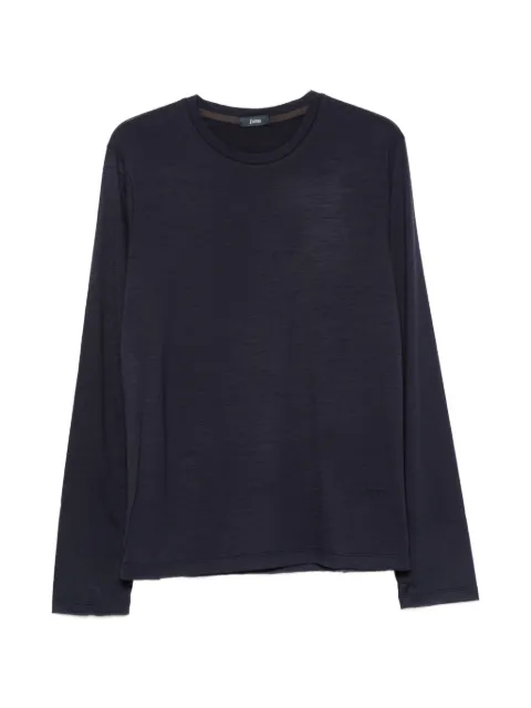 Herno logo-plaque long-sleeves T-shirt