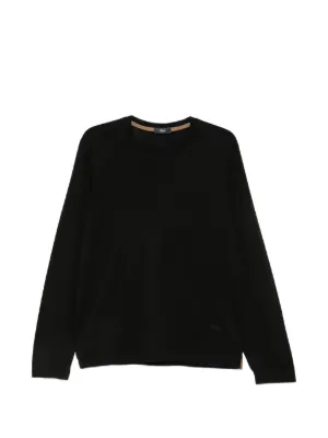 Stone Island ロゴ ロングTシャツ | ブラック | FARFETCH JP