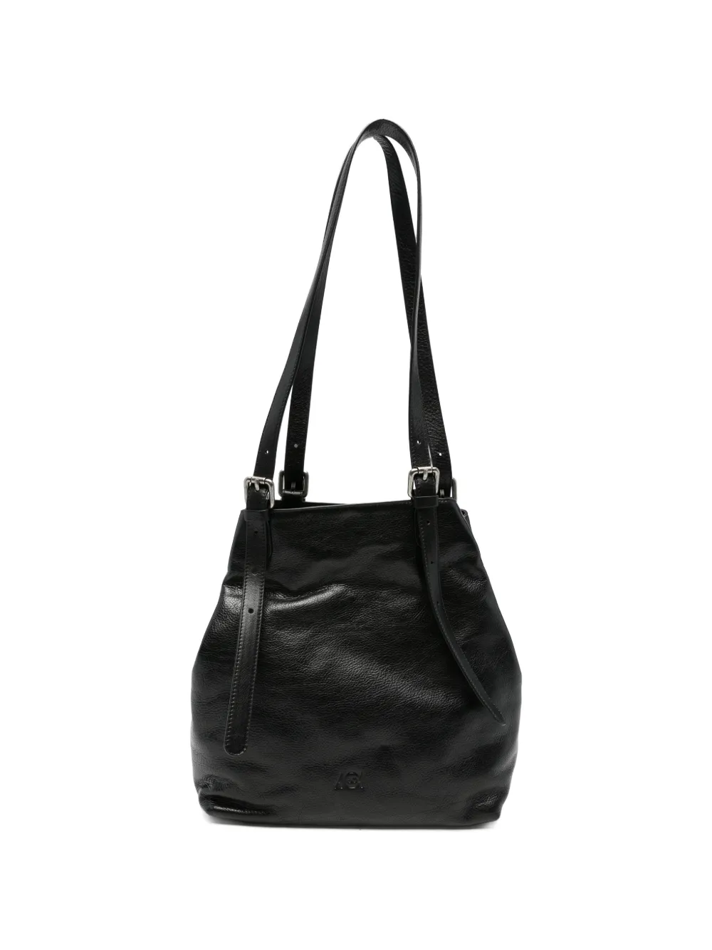 AUTENTICA 504 Galatea pebbled-leather shoulder bag