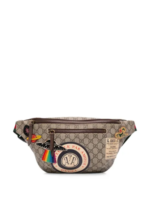 Gucci Pre-Owned 2016-2026 GG Supreme Courrier Web belt bag