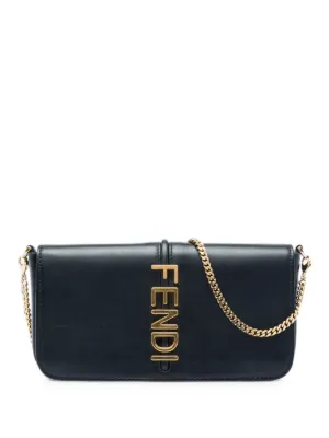 Fendi Pre-Owned トゥジュール レザー プチ サッチェルバッグ