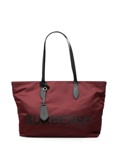 Burberry Pre-Owned tote Ardwell mediana de nylon Econyl con logo 2018-2026