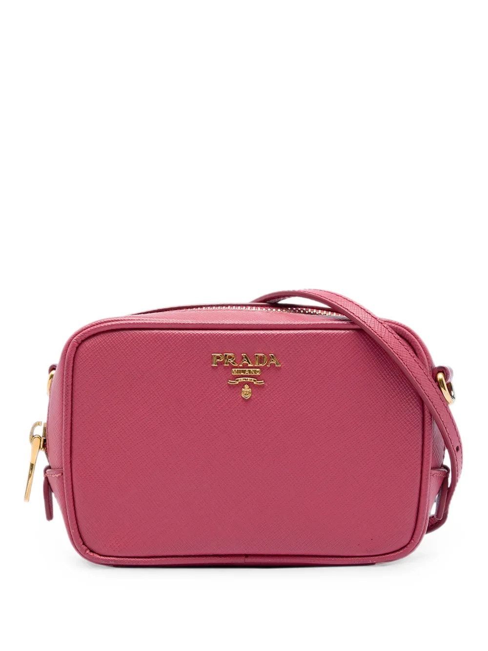 Prada Pre-Owned 2013-2026 Mini Saffiano Lux Camera Bag crossbody bag - Rosa
