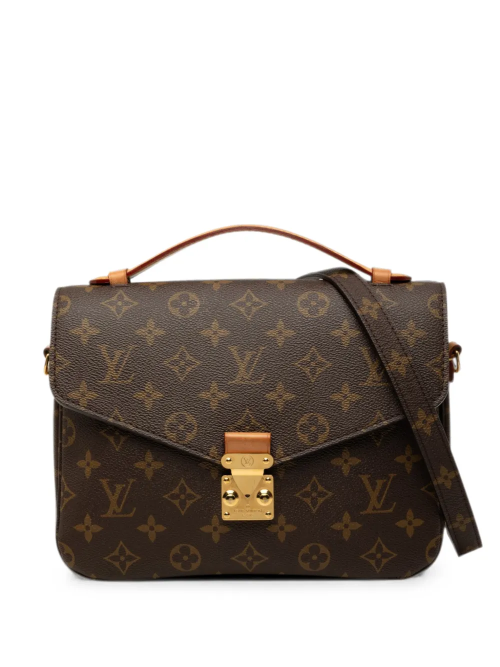Louis Vuitton Pre-Owned 2020 Monogram Pochette Metis satchel - Marrone