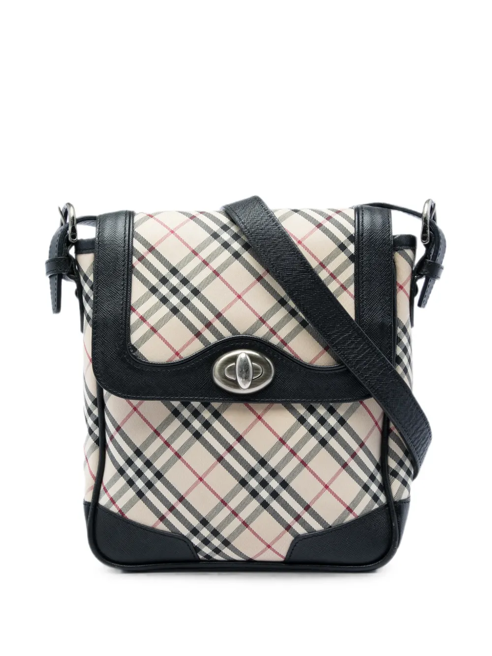 Burberry Pre-Owned 2000-2017 Nova Check Canvas crossbody bag - Nero