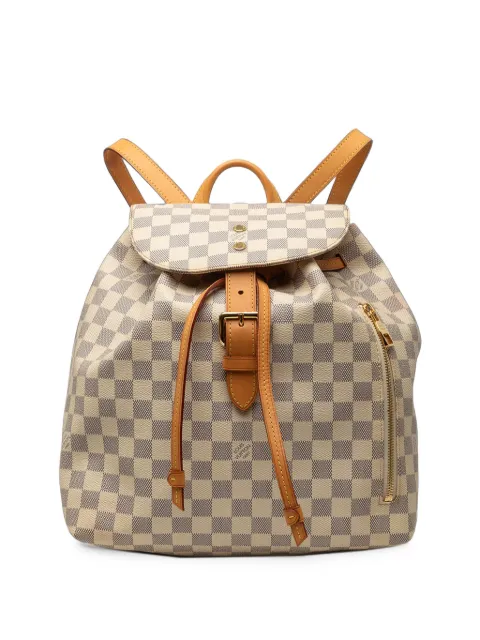 Louis Vuitton Pre-Owned 2016 Damier Azur Sperone backpack