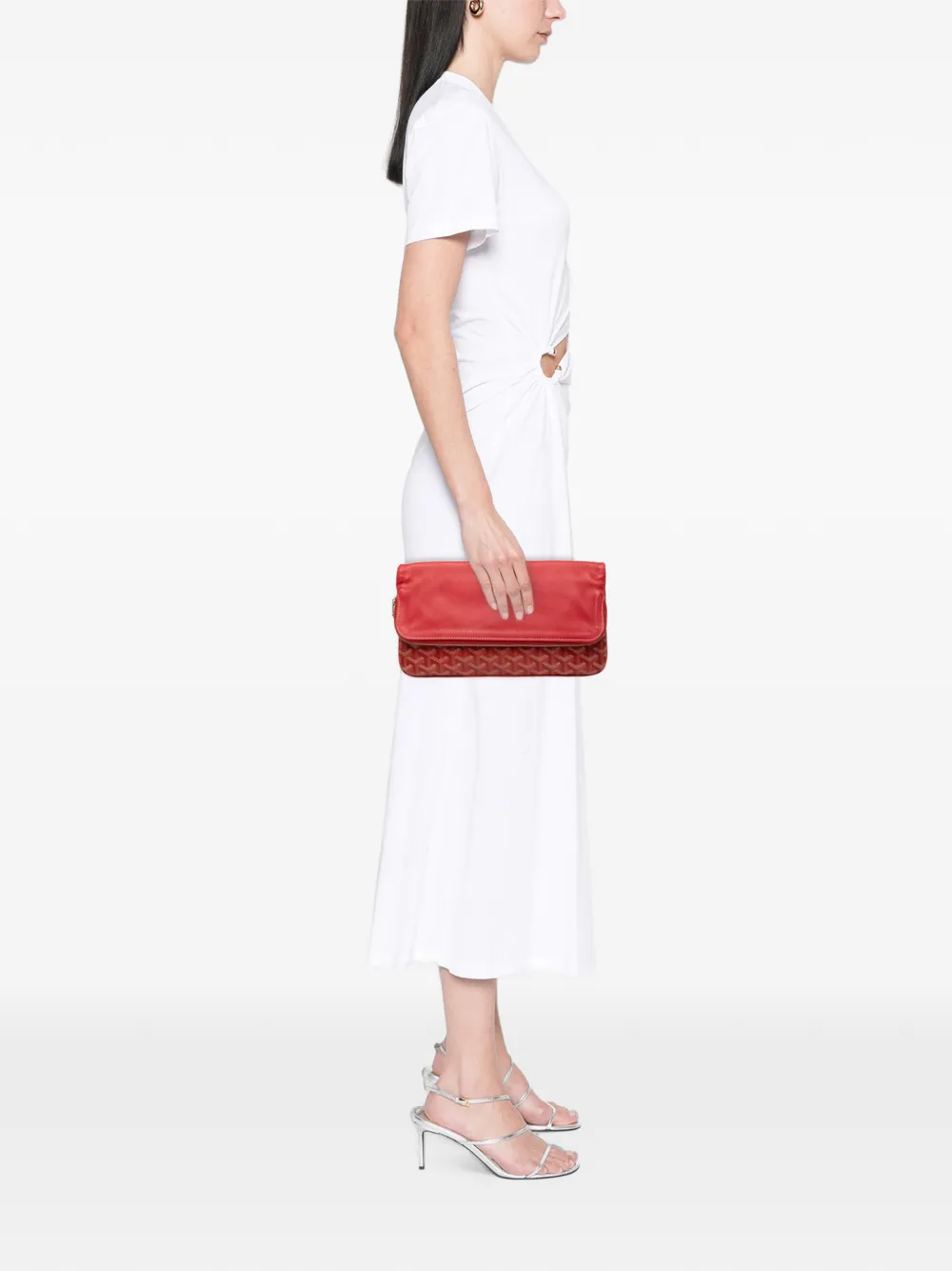 Goyard Pre-Owned 2017 Goyardine Sainte Marie MM clutch bag - Rot