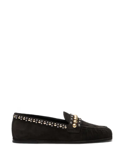 Stuart Weitzman Perry stud-embellished loafers