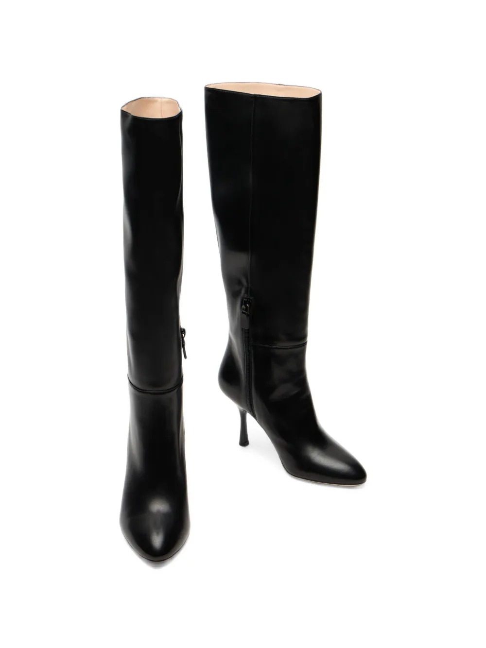 Stuart Weitzman Madison almond-toe boots Zwart