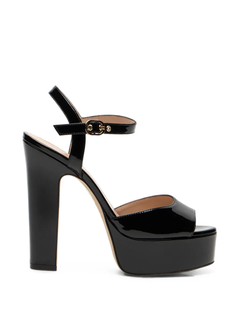 Stuart Weitzman Reade platform sandals Zwart